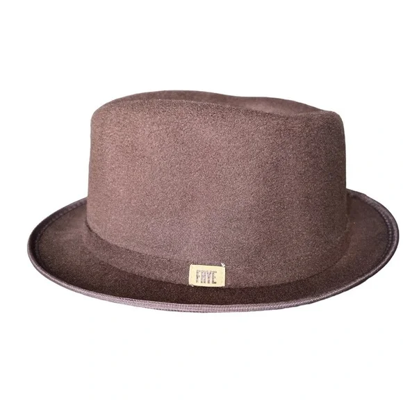 Frye Brown Fedora Hat - Picture 2 of 5